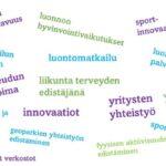 Luonto-, liikunta- ja sportti -teematiimin ajankohtaiset työteemat huhtikuussa 2024: innovaatiot, luonnon hyvinvointivaikutukset, palvelujen saavutettavuus, liikunta terveyden edistäjänä, sport-innovaatiot, pyörämatkailun edistäminen, maaseudun elinvoima, voimavaroja luonnosta