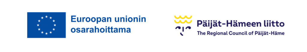 EU osarahoittama ja Päijät-Hämeen liiton logot